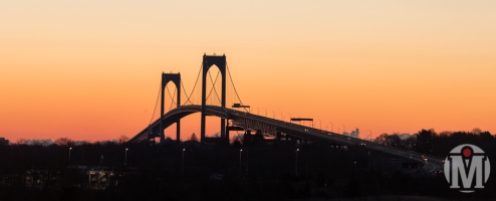 Newport Bridge at Sunrise (1) - Newport, RI