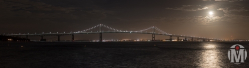 Newport Bridge at Night - Newport, RI